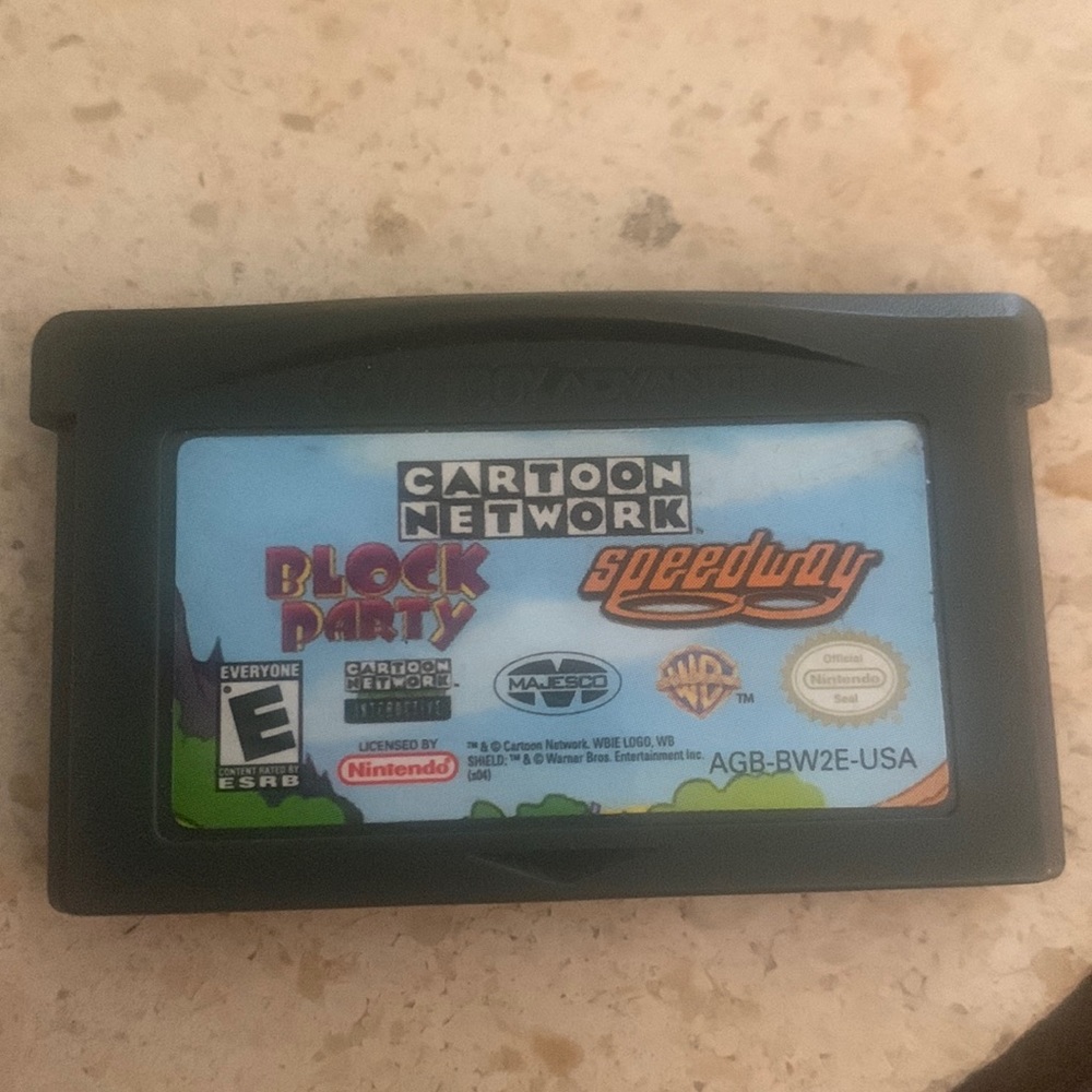 Cartoon Network Block Party and Speedway Gameboy GAMETESTED